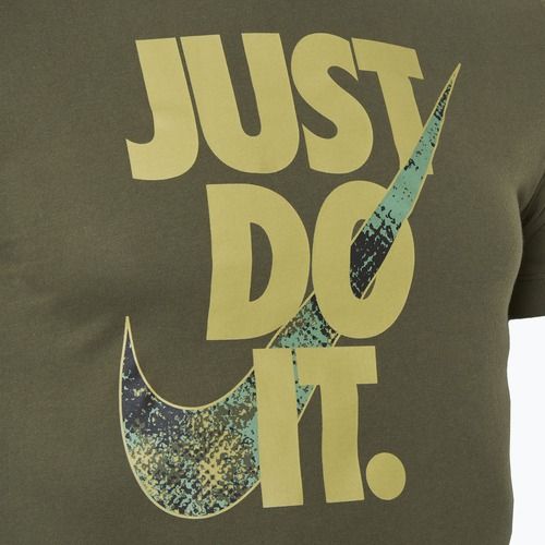 Tricou de antrenament pentru bărbați Nike Dri-FIT SS medium olive