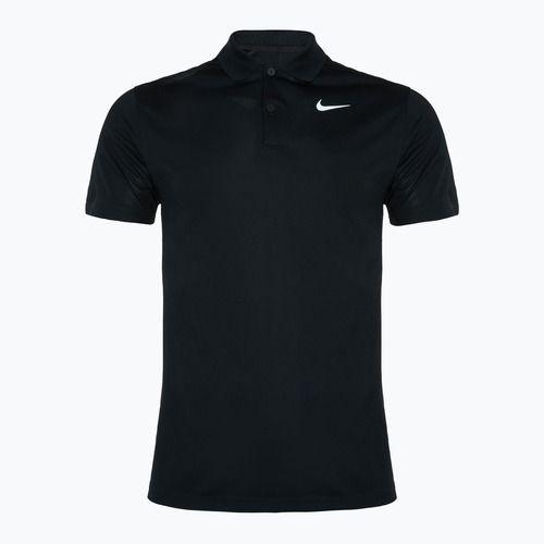 Tricou de tenis Nike Court Dri-Fit pentru bărbați alb/negru