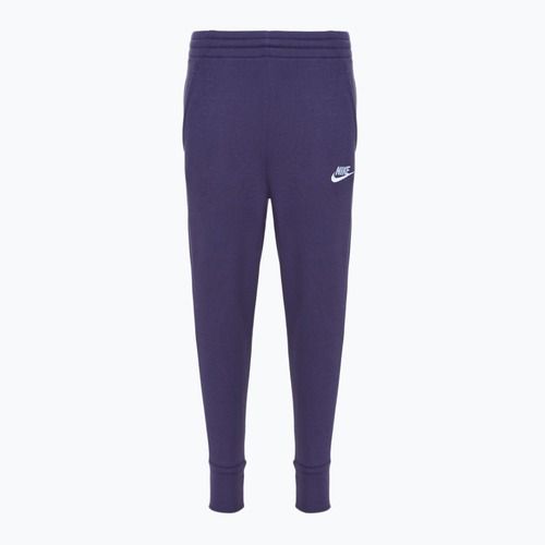Pantaloni pentru copii  Nike Sportswear Club Fleece dark raisin / dark raisin / white