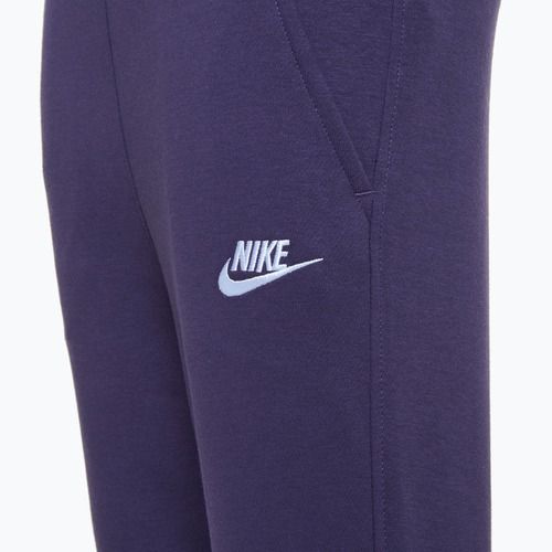 Pantaloni pentru copii  Nike Sportswear Club Fleece dark raisin / dark raisin / white