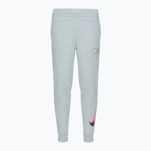 Pantaloni pentru copii Nike CR7 Club Fleece light smoke grey / heather / metallic gold