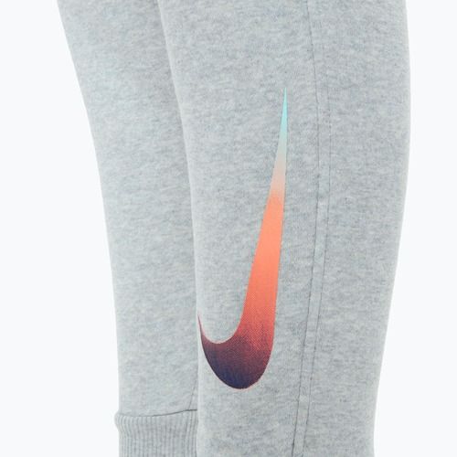 Pantaloni pentru copii Nike CR7 Club Fleece light smoke grey / heather / metallic gold