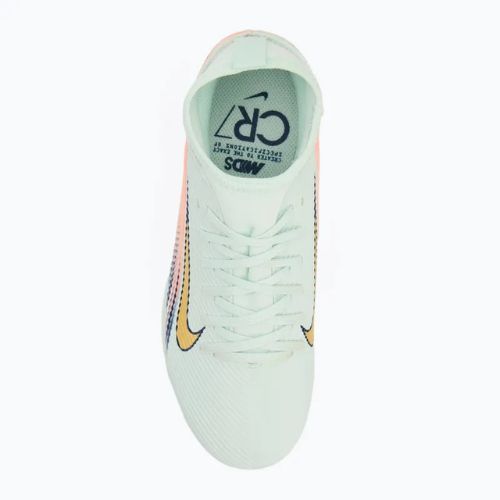 Încălțăminte de fotbal pentru copii Nike Superfly 10 Club Mercurial Dream Speed FG/MG Jr barely green/crimson pulse/metallic gold coin