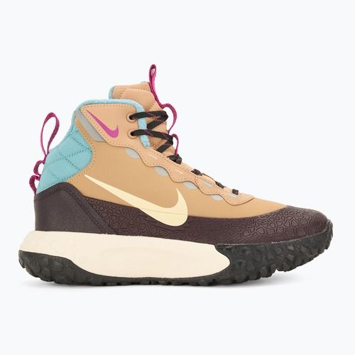 Încălțăminte pentru copii Nike Hikeda hemp / burgundy ash / denim turquoise / pale ivory