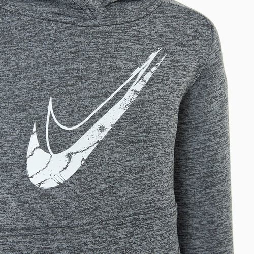 Bluză pentru copii Nike Multi Stain Repel Therma-FIT black/ light smoke grey/ heather/ white