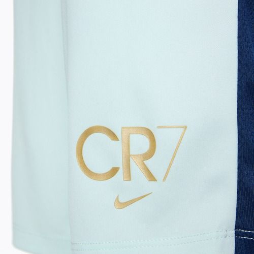 Pantaloni scurți de fotbal pentru copii Nike CR7 Academy Dri-FIT barely green/ blue void/ metallic gold