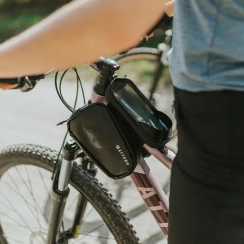 Geantă de bicicletă pentru cadru ATTABO NaviPack neagră