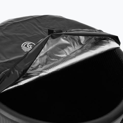 Piscină AQUASTIC do morsowania BrrFree 382L dropstitch negru