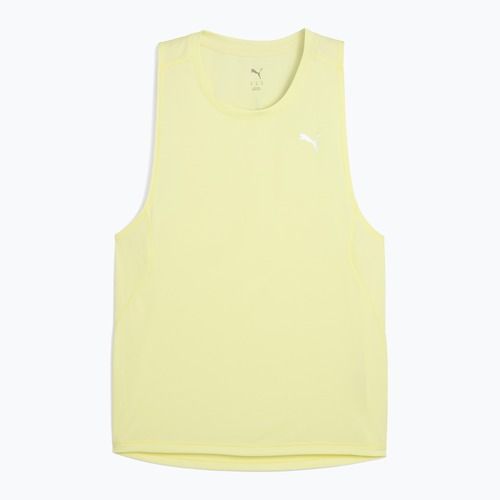 Tricou de alergare pentru bărbați PUMA Velocity Tank Poly gold moon