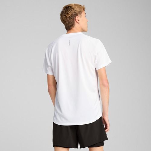 Tricou de alergare pentru bărbați PUMA Run Velocity Tee Poly puma white