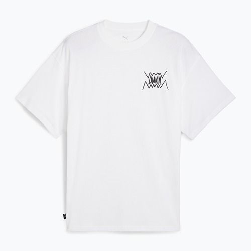 Tricou de baschet pentru bărbați PUMA Jaws Core Tee II puma white