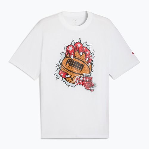 Tricou de baschet pentru bărbați PUMA Hoopaverse Tee 3 puma white