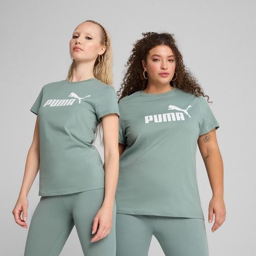 Tricou pentru femei PUMA ESS No. 1 Logo Tee green moon