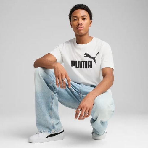 Tricou pentru bărbați PUMA ESS No. 1 Logo Tee puma white