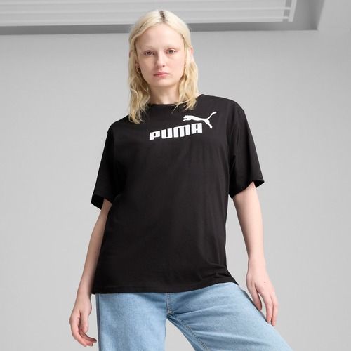 Tricou pentru femei  PUMA ESS No. 1 Logo Relaxed Tee puma black