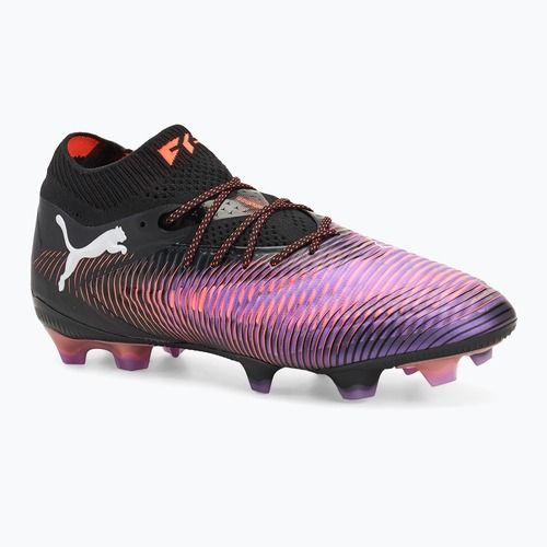 Încălțăminte de fotbal pentru bărbați PUMA Future 8 Ultimate FG puma black/puma white/glowing red