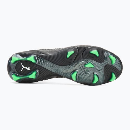 Încălțăminte de fotbal pentru bărbați PUMA Future 8 Ultimate FG puma black/cool light gray/fluo green