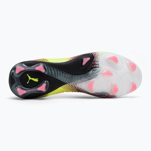 Încălțăminte de fotbal pentru bărbați PUMA Future 8 Ultimate FG yellow alert/puma black/sun struck