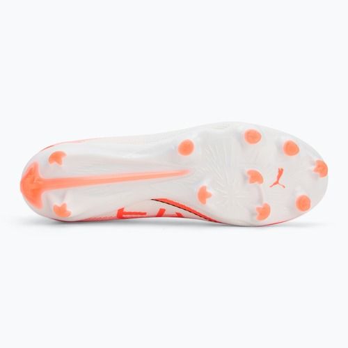 Încălțăminte de fotbal pentru bărbați  PUMA Ultra 5 Pro FG/AG puma white/puma black/glowing red
