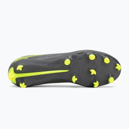Încălțăminte de fotbal PUMA Ultra 5 Play FG/AG matte aged silver/yellow alert/puma aged silver