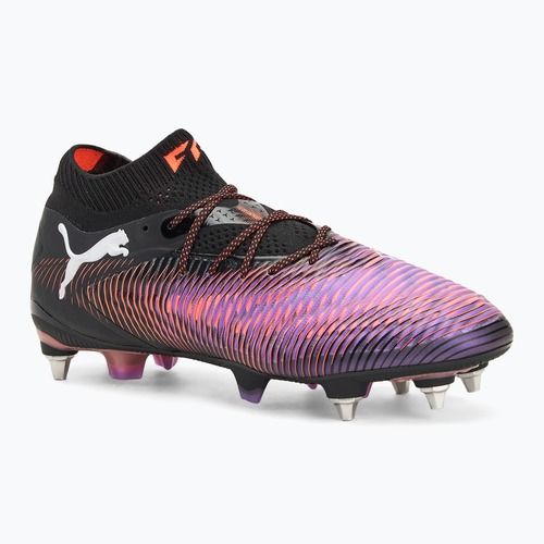 Încălțăminte de fotbal pentru bărbați PUMA Future 8 Ultimate MxSG puma black/puma white/glowing red