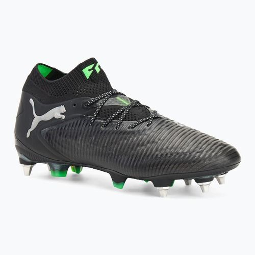 Încălțăminte de fotbal pentru bărbați PUMA Future 8 Ultimate MxSG puma black/cool light gray/fluo green