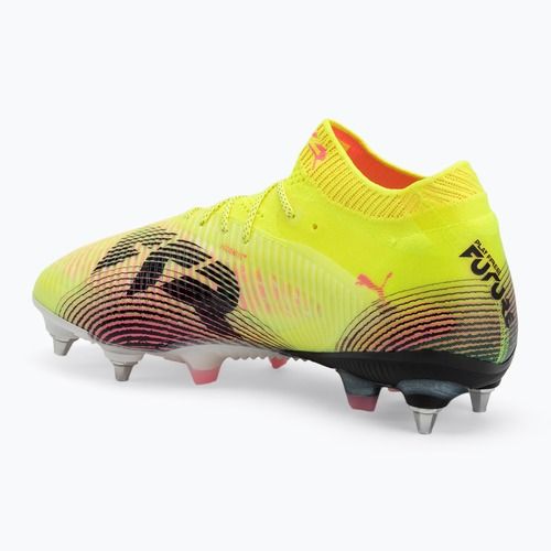 Încălțăminte de fotbal pentru bărbați PUMA Future 8 Ultimate MxSG yellow alert/puma black/sun struck