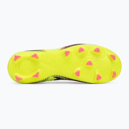 Încălțăminte de fotbal pentru copii PUMA Future 8 Match LL FG/AG yellow alert/ puma black/ sun struck