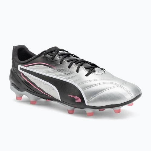Încălțăminte de fotbal pentru bărbați PUMA King Pro FG/AG puma silver/puma black/sun struck/puma white
