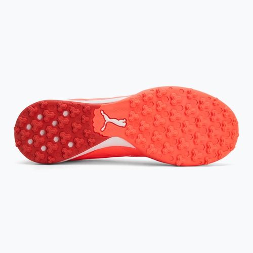 Încălțăminte de fotbal pentru bărbați PUMA King Pro TT glowing red/ puma white/ red fire