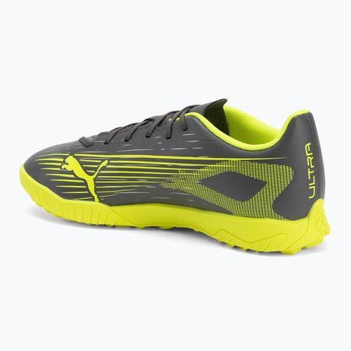 Încălțăminte de fotbal pentru bărbați PUMA Ultra 5 Play TT matte aged silver/yellow alert/puma aged silver