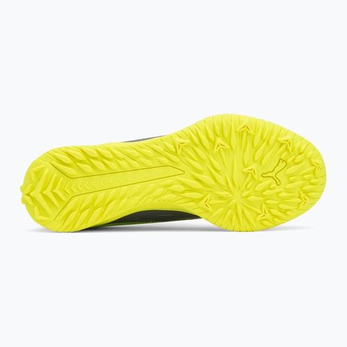 Încălțăminte de fotbal pentru copii PUMA Ultra 5 Play TT Jr matte aged silver/yellow alert/puma aged silver