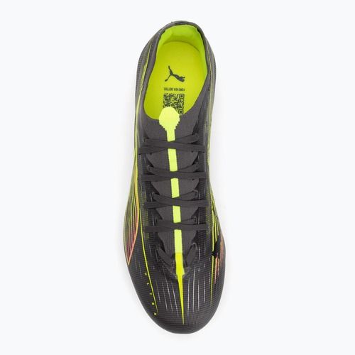 Încălțăminte de fotbal pentru bărbați PUMA Ultra 5 Match MxSG matte aged/yellow alert/puma aged silver