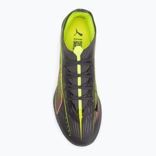 Încălțăminte de fotbal pentru bărbați PUMA Ultra 5 Match TT matte aged silver/yellow alert/puma aged silver