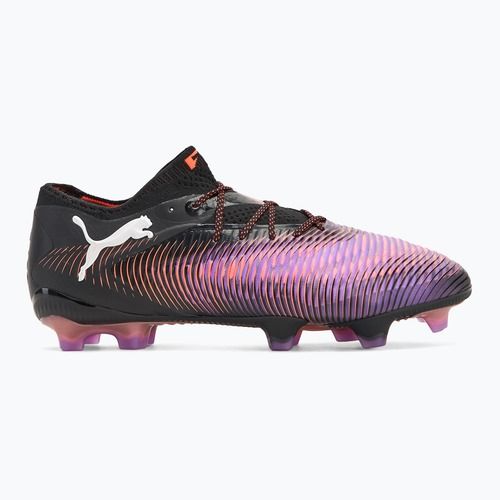 Încălțăminte de fotbal pentru bărbați PUMA Future 8 Ultimate Low FG puma black/puma white/glowing red