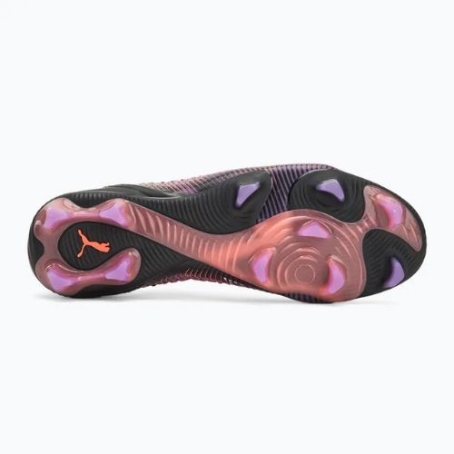 Încălțăminte de fotbal pentru bărbați PUMA Future 8 Ultimate Low FG puma black/puma white/glowing red