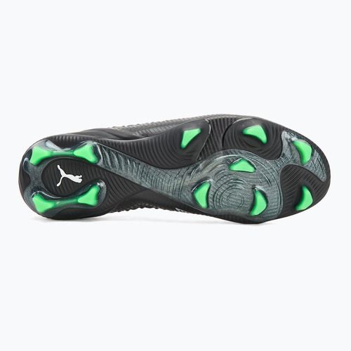 Încălțăminte de fotbal pentru bărbați PUMA Future 8 Ultimate Low FG puma black/cool light gray/fluo green