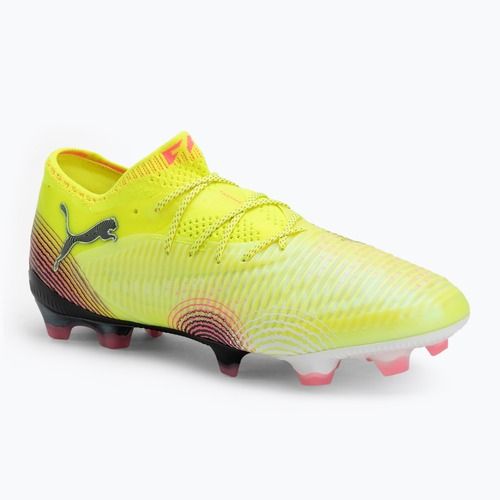Încălțăminte de fotbal pentru bărbați PUMA Future 8 Ultimate Low FG yellow alert/puma black/sun struck