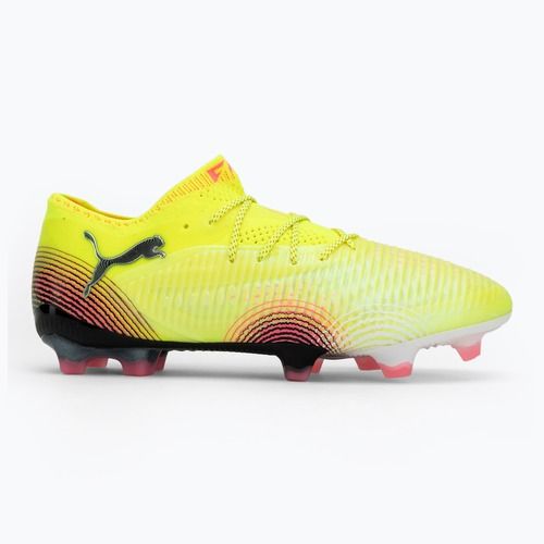 Încălțăminte de fotbal pentru bărbați PUMA Future 8 Ultimate Low FG yellow alert/puma black/sun struck