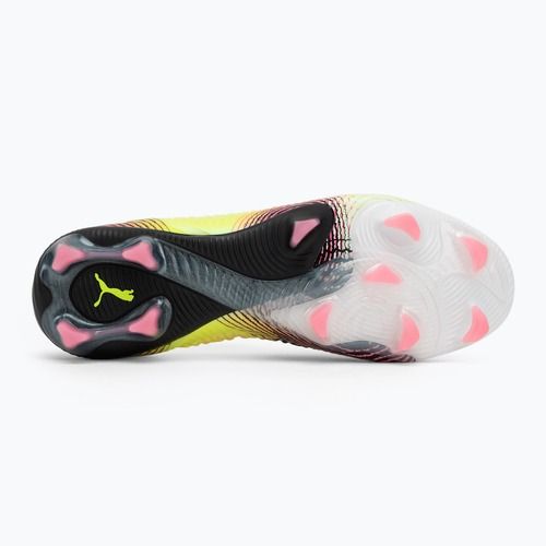 Încălțăminte de fotbal pentru bărbați PUMA Future 8 Ultimate Low FG yellow alert/puma black/sun struck