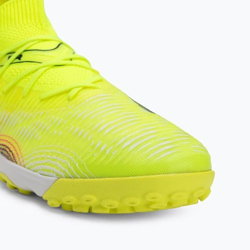 Încălțăminte de fotbal pentru bărbați PUMA Future 8 Match TT yellow alert/ puma black/ sun struck