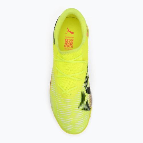 Încălțăminte de fotbal pentru bărbați PUMA Future 8 Match Low TT yellow alert/ puma black/ sun struck