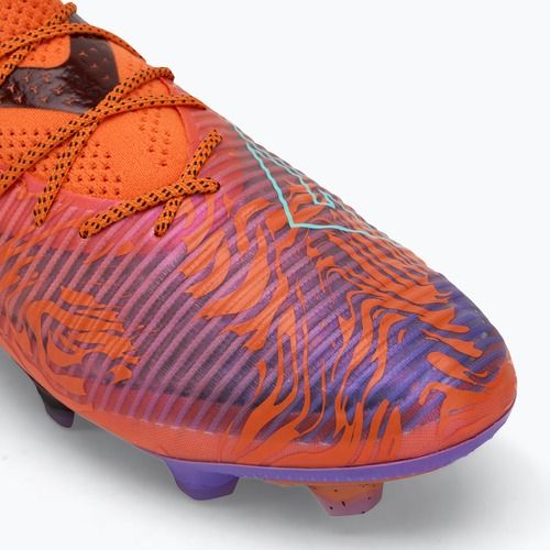 Încălțăminte de fotbal pentru bărbați  PUMA Future 8 Ultimate Creativity FG orange poppy/dark amethyst/electric peppermint/black
