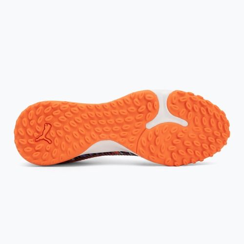 Încălțăminte de fotbal pentru copii PUMA Future 8 Match Creativity TT orange poppy/black/dark amethyst/electric peppermint