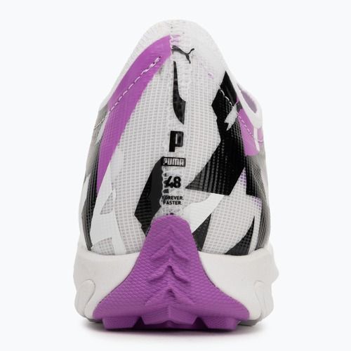 Încălțăminte de fotbal pentru bărbați  PUMA Ultra 5 Match Forever TT puma white/pure magenta/feather gray/puma black