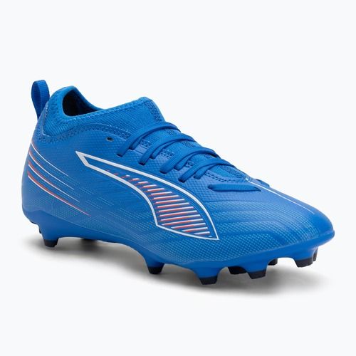 Încălțăminte de fotbal pentru copii  PUMA Ultra 6 Match FG/AG Jr ultra blue/puma white/glowing red