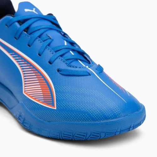 Încălțăminte de fotbal pentru copii  PUMA Ultra 6 Play It Jr ultra blue/puma white/glowing red