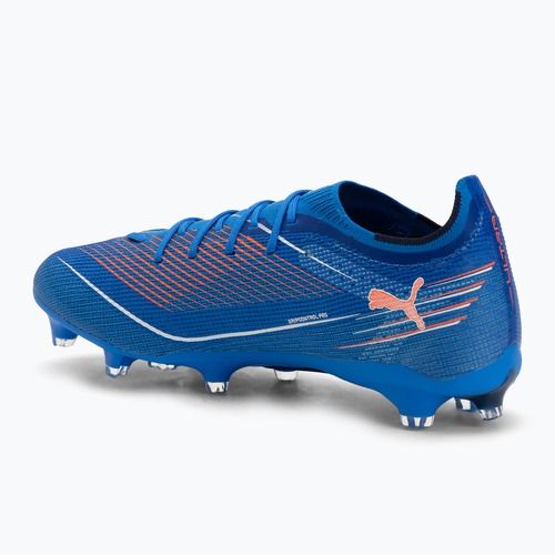 Încălțăminte de fotbal pentru bărbați PUMA Ultra 6 Pro FG/AG ultra blue/puma white/glowing red
