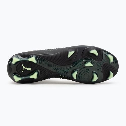 Încălțăminte de fotbal pentru bărbați PUMA Future 8 Ultimate FG puma black/fizzy light/green terrain