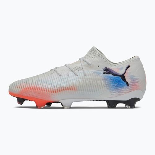 Încălțăminte de fotbal pentru bărbați PUMA Future 8 Ultimate Low FG puma white/puma black/glowing red